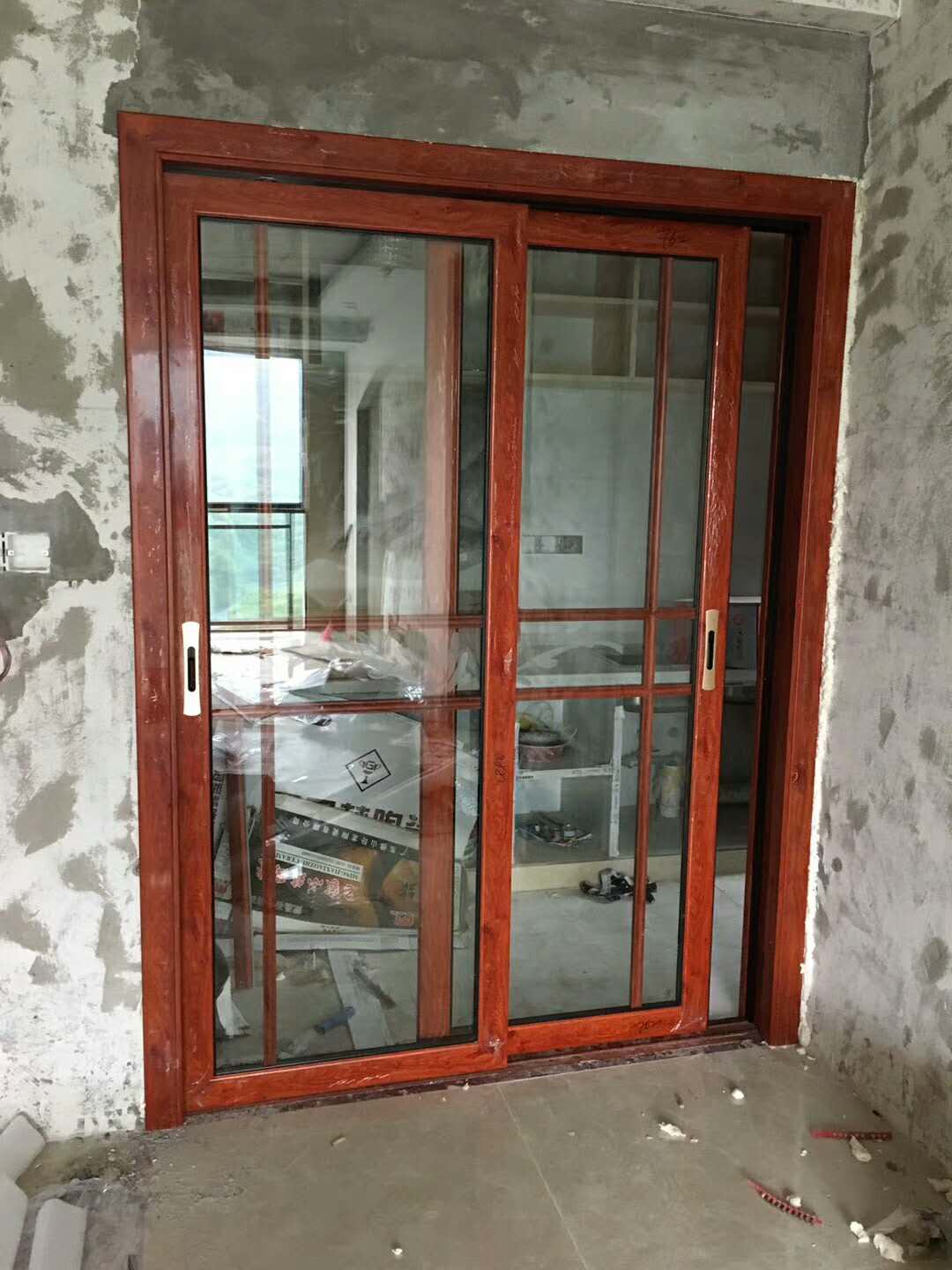 铝合金推拉门案例